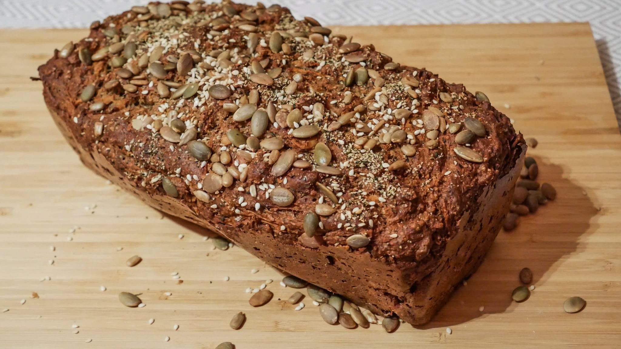 Une recette de pain nordique au chanvre