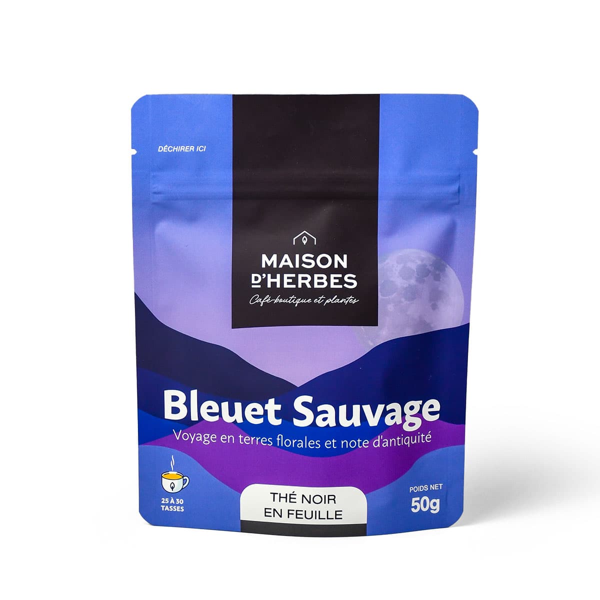 Thé bleuet sauvage