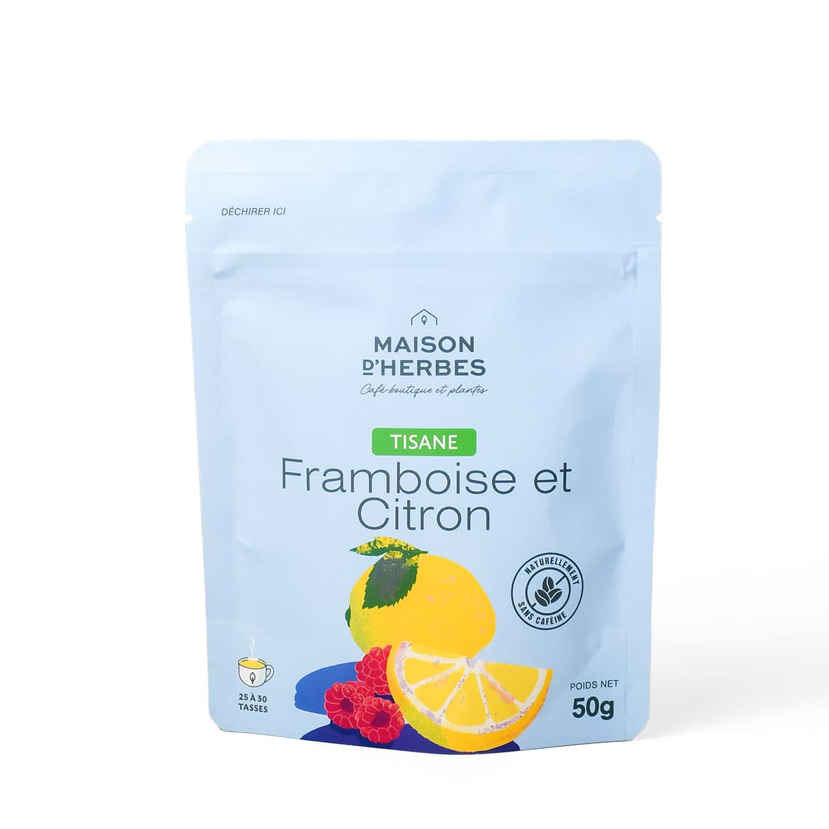 Tisane framboise citron