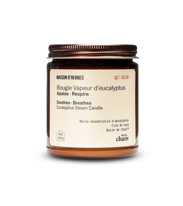 Bougie Vapeur d’eucalyptus
